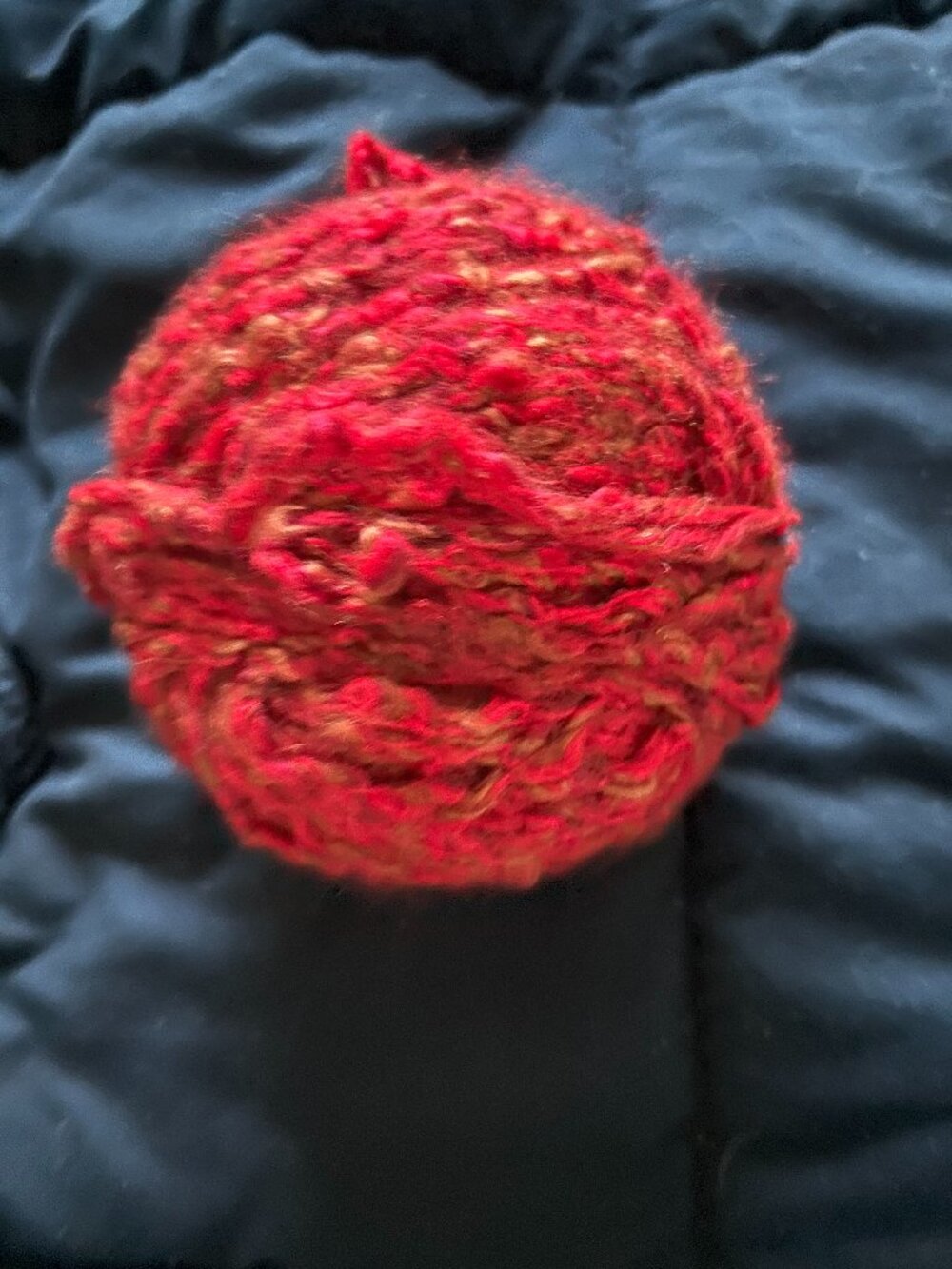 Small Skein of Reddish Yarn